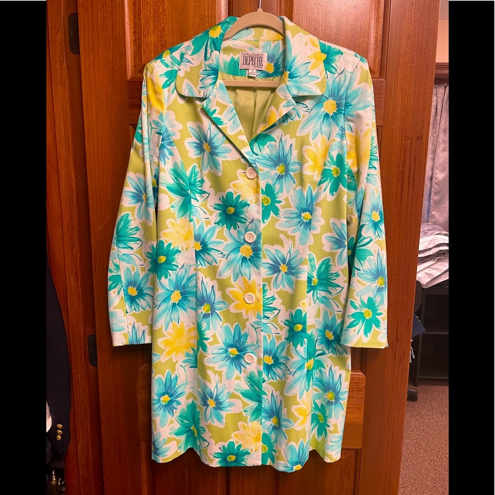 Yves Cossette Depeche Mode Jacket Dress, size 14